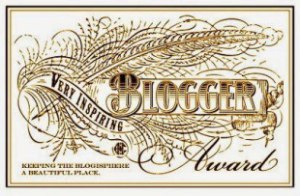Very Inspring Blogger Award