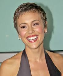 Alyssa Milano Short Hair Nice