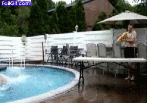 Pool slide fail