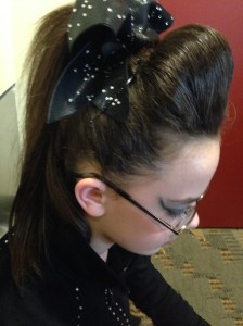 Young Cheerleader with Marfan