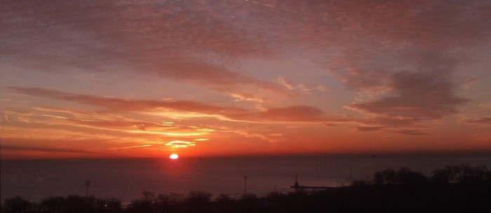 Lake Michigan March 18 2015