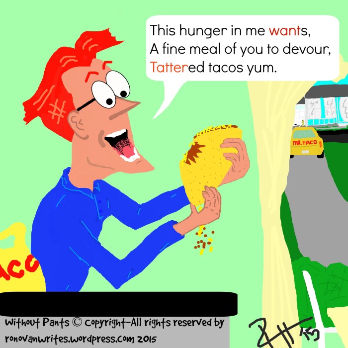 ronovan writes without pants cartoon