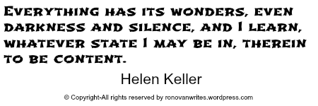helen keller content in whatever state