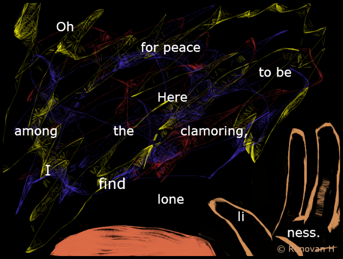 Here a Haiku by Ronovan