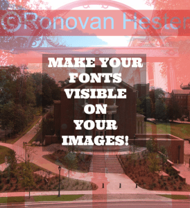 Make Your Fonts Visible