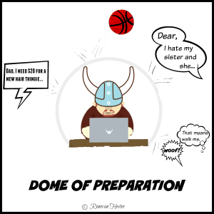 Dome of Preparation for NaNoWriMo