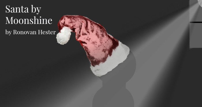 Santa by Moonshine by Ronovan Hester