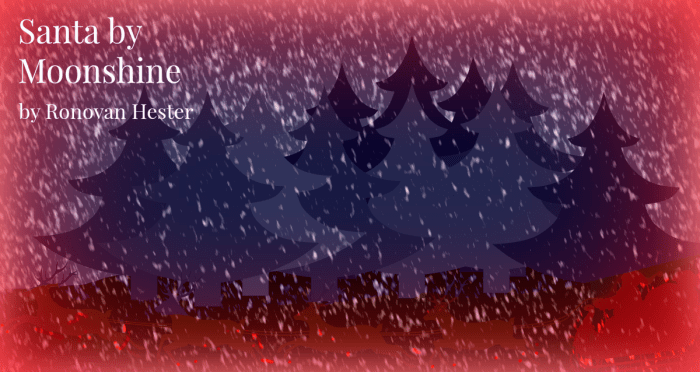 Santa by Moonshine by Ronovan Hester