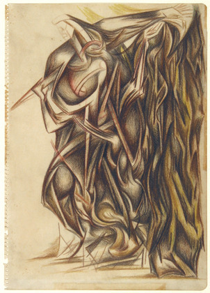 Untitled 1941 by Jackson Pollock