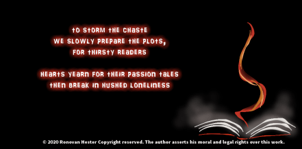 They Thirst Alone Tanka on image.