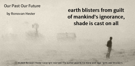 Our Past Our Future poetry image