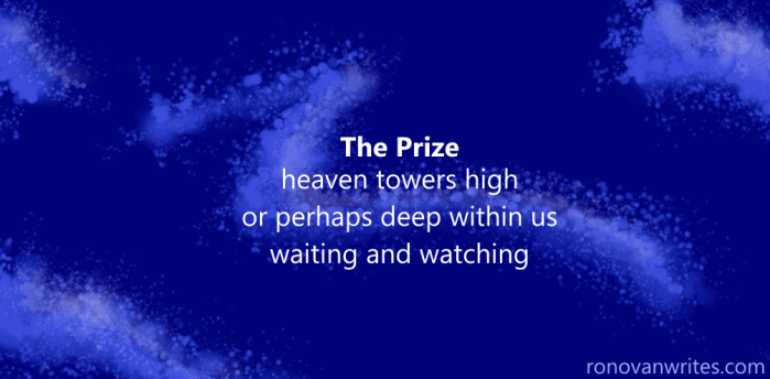 The Prize Image with Haiku